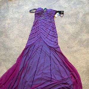 Purple/pink/ blue Mermaid dress 👗💕💜💙